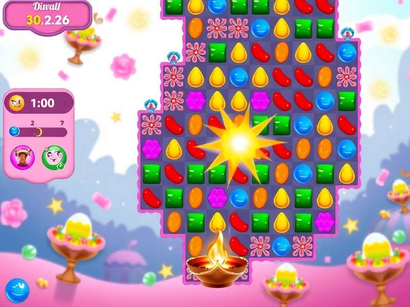 Candy Magic Fiesta colorful candy puzzle gameplay